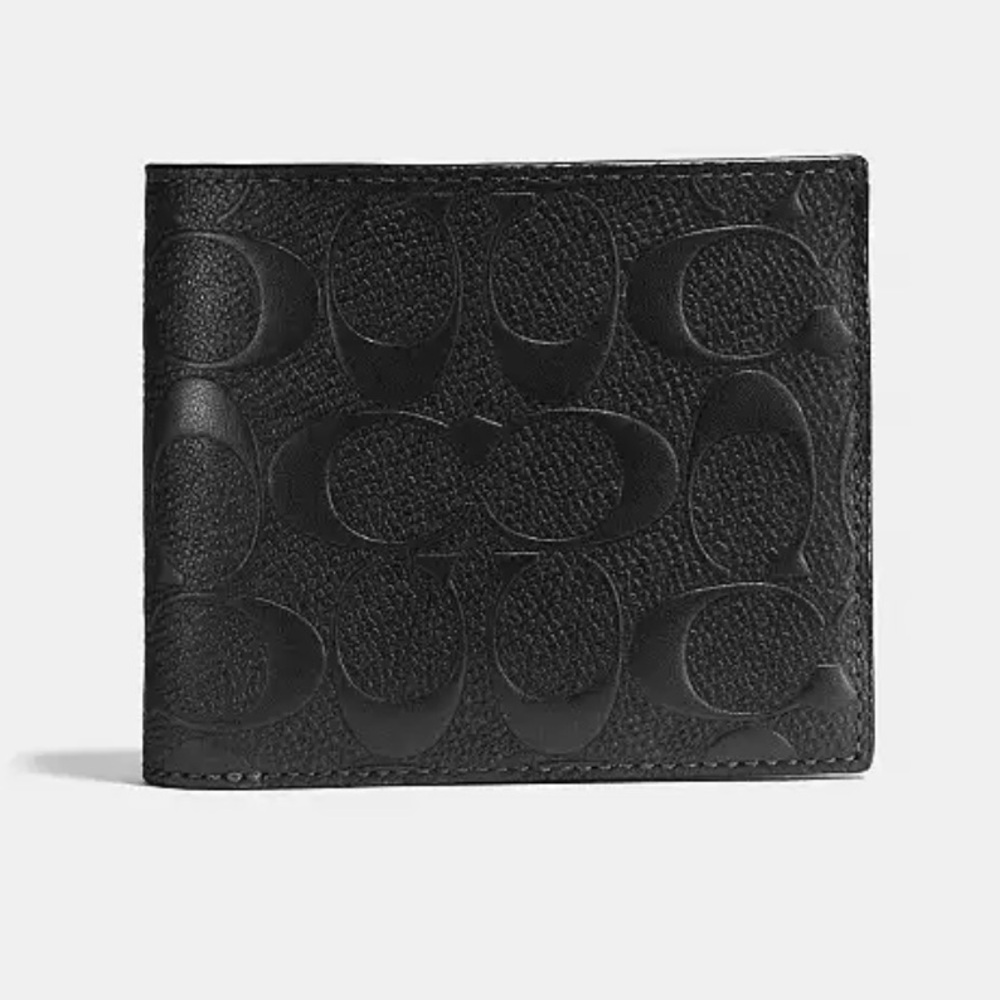 Men’s Coach 3-In-1 Wallet In Signature Leather